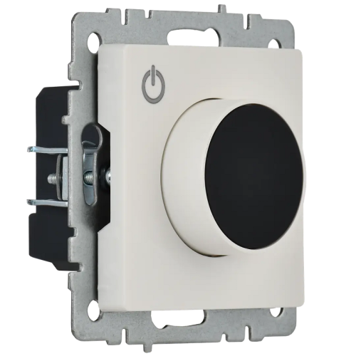 Термостат электронный с индикацией IEK Brite ТС10-1-БрБ белый картинка